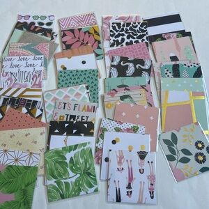 Money saving challenge squared envelope